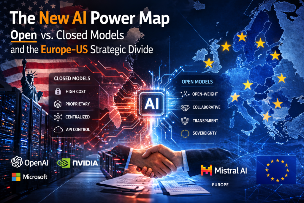 The New AI Power Map: Open vs. Closed Models and the Europe–US Strategic Divide